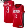 Houston Rockets Kevin Porter JR 3 Nike 2022-23 Icon Edition Punainen Pelipaidat Swingman - Lasten
